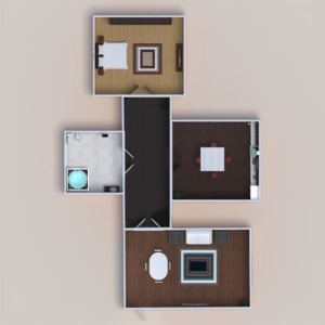 floorplans 独栋别墅 家具 装饰 厨房 3d