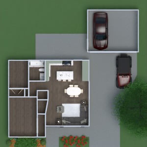 floorplans mieszkanie dom meble wystrój wnętrz kuchnia na zewnątrz remont jadalnia architektura mieszkanie typu studio 3d