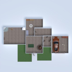 floorplans 独栋别墅 浴室 卧室 客厅 家电 3d