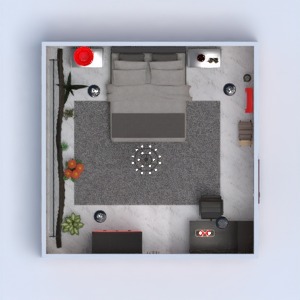 floorplans mieszkanie wystrój wnętrz sypialnia 3d