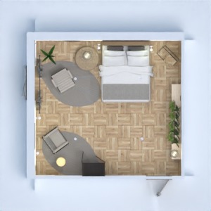 floorplans 公寓 独栋别墅 家具 装饰 卧室 3d