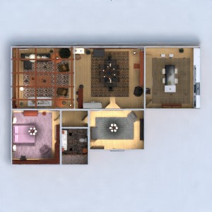 floorplans wohnung haus möbel dekor do-it-yourself badezimmer schlafzimmer wohnzimmer küche beleuchtung esszimmer architektur studio eingang 3d