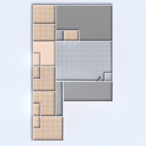 floorplans 独栋别墅 卧室 客厅 车库 厨房 3d