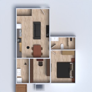 floorplans 厨房 3d