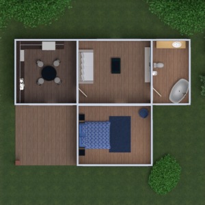 floorplans apartamento casa decoração faça você mesmo banheiro quarto quarto cozinha área externa paisagismo arquitetura patamar 3d