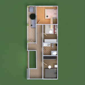 floorplans house living room garage kitchen architecture entryway 3d