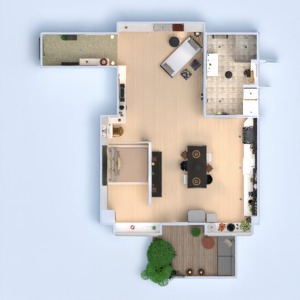 floorplans 公寓 装饰 diy 浴室 厨房 单间公寓 3d