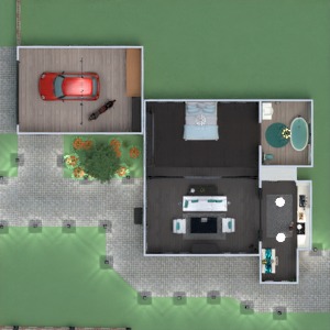 planos casa muebles cuarto de baño dormitorio salón garaje cocina exterior reforma 3d