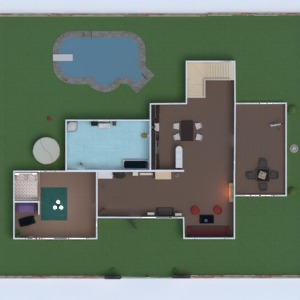 planos apartamento casa terraza decoración bricolaje cuarto de baño dormitorio salón cocina exterior habitación infantil 3d