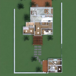 floorplans dom meble łazienka sypialnia pokój dzienny kuchnia na zewnątrz oświetlenie krajobraz gospodarstwo domowe jadalnia architektura przechowywanie mieszkanie typu studio wejście 3d