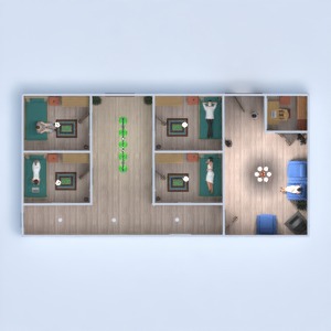 floorplans 公寓 家具 装饰 结构 3d
