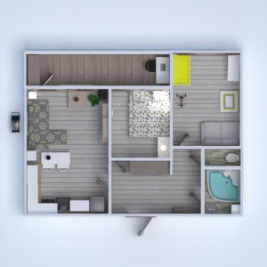 floorplans 公寓 diy 客厅 儿童房 改造 3d
