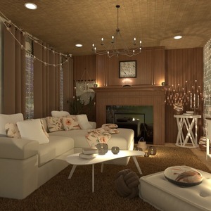 floorplans house furniture decor living room lighting 3d