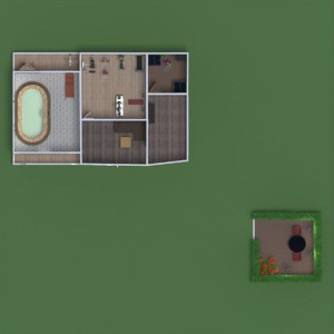 floorplans maison terrasse salle de bains chambre à coucher salon garage cuisine extérieur chambre d'enfant eclairage architecture entrée 3d