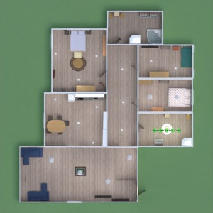 floorplans casa reforma utensílios domésticos arquitetura 3d