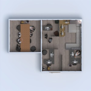 floorplans escritório estúdio 3d