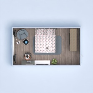 progetti decorazioni angolo fai-da-te camera da letto famiglia 3d