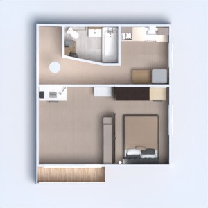 floorplans living room entryway 3d