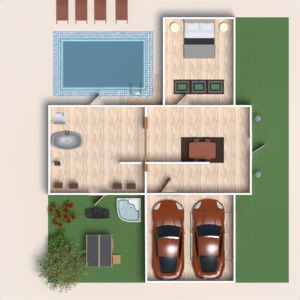 floorplans house bathroom garage 3d
