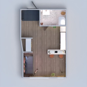 floorplans 公寓 装饰 单间公寓 3d