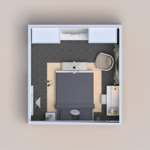 progetti appartamento casa arredamento decorazioni camera da letto illuminazione rinnovo famiglia ripostiglio 3d