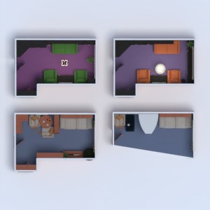 floorplans apartment living room 3d