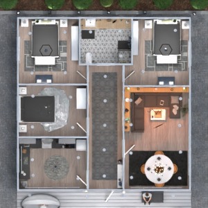 floorplans kuchnia 3d