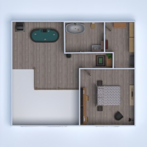 планировки дом гараж кухня архитектура 3d
