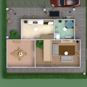floorplans namas terasa dekoras garažas аrchitektūra prieškambaris 3d