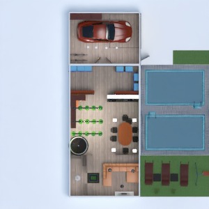 floorplans terasa namų apyvoka аrchitektūra 3d