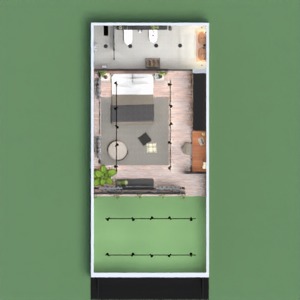 floorplans apartment house bedroom living room kitchen 3d