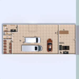 floorplans casa garagem 3d