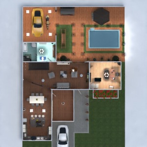 floorplans namas terasa baldai vonia miegamasis svetainė garažas virtuvė eksterjeras biuras apšvietimas kraštovaizdis namų apyvoka valgomasis аrchitektūra sandėliukas studija prieškambaris 3d