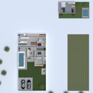 floorplans virtuvė kraštovaizdis vonia garažas terasa 3d