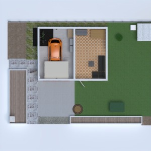 planos terraza bricolaje garaje exterior 3d