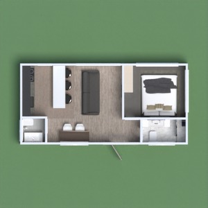 floorplans namų apyvoka virtuvė 3d