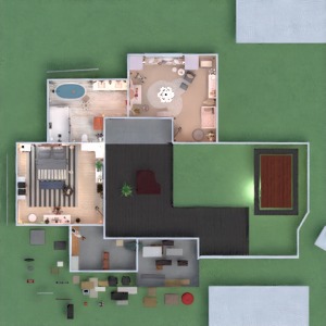 floorplans casa varanda inferior mobílias faça você mesmo quarto 3d