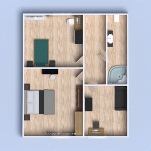 planos apartamento arquitectura 3d