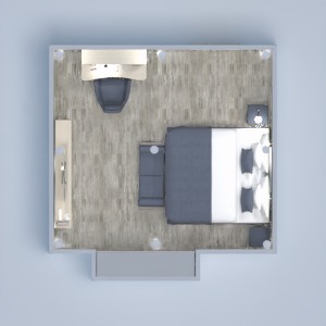 floorplans sypialnia 3d