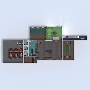 planos apartamento casa terraza muebles 3d