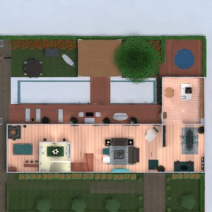 planos casa terraza decoración bricolaje arquitectura 3d