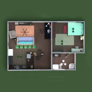 floorplans apartamento casa mobílias decoração faça você mesmo banheiro quarto quarto cozinha utensílios domésticos arquitetura patamar 3d