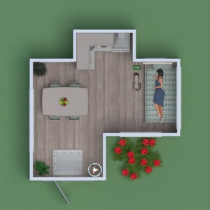 planos apartamento muebles 3d