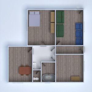 floorplans badezimmer schlafzimmer wohnzimmer küche esszimmer 3d