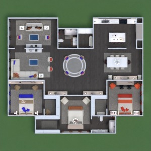 floorplans apartment house furniture decor bathroom bedroom living room kitchen office lighting household dining room architecture storage entryway 3d