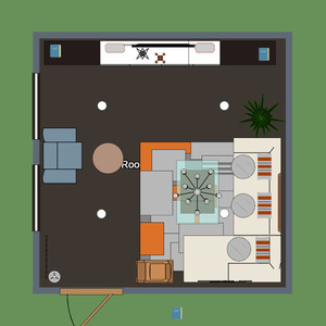 floorplans living room 3d