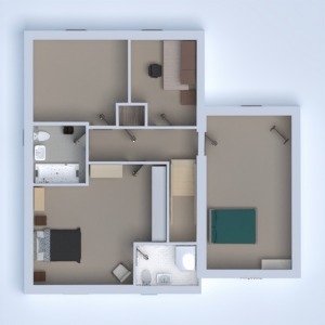 floorplans 独栋别墅 3d