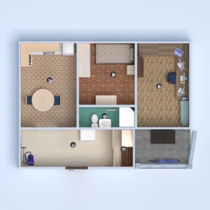 floorplans appartement terrasse meubles décoration diy salle de bains chambre à coucher cuisine bureau eclairage maison salle à manger architecture 3d