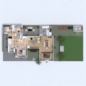 floorplans haus möbel dekor outdoor landschaft 3d