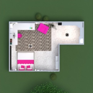 floorplans butas dekoras pasidaryk pats miegamasis svetainė kraštovaizdis аrchitektūra sandėliukas prieškambaris 3d